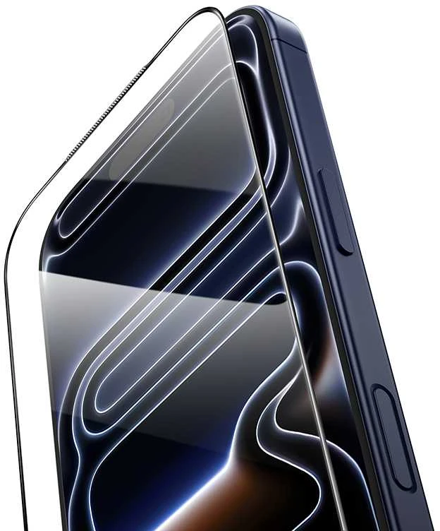 PIECES Borofone Apsauginis stiklas BF6 Diamond Armor Full Screen HD, skirtas iPhone 17 Pro – 10 vnt.