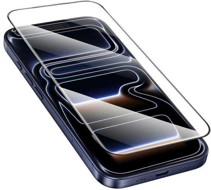PIECES Borofone Apsauginis stiklas BF6 Diamond Armor visam ekranui HD, skirtas iPhone 17 Pro Max – 10 vnt.
