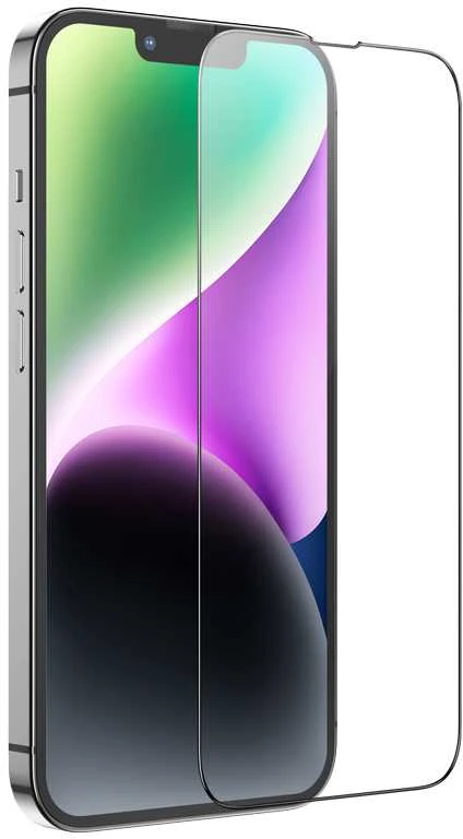 Borofone Apsauginis stiklas BF6 Diamond Armor Full Screen HD skirtas iPhone 14/13/13 Pro – 10 vnt