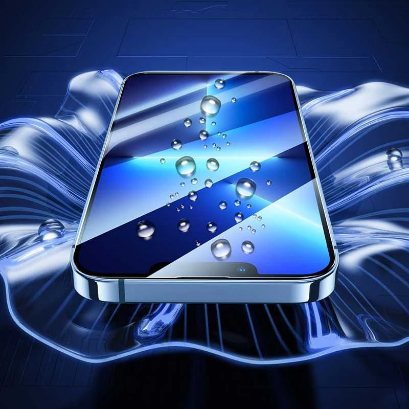 Borofone Apsauginis stiklas BF6 Diamond Armor Full Screen HD, skirtas iPhone 15 Plus/16 Plus – 10 vnt.