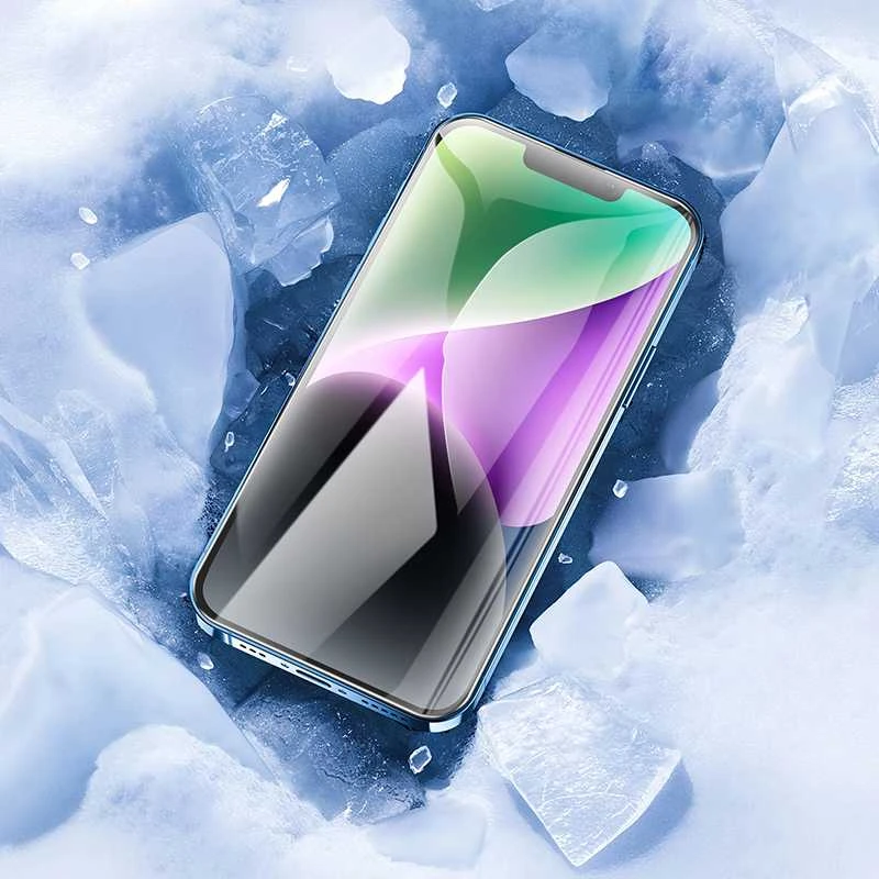 Borofone Apsauginis stiklas BF6 Diamond Armor Full Screen HD, skirtas iPhone 15 Plus/16 Plus – 10 vnt.