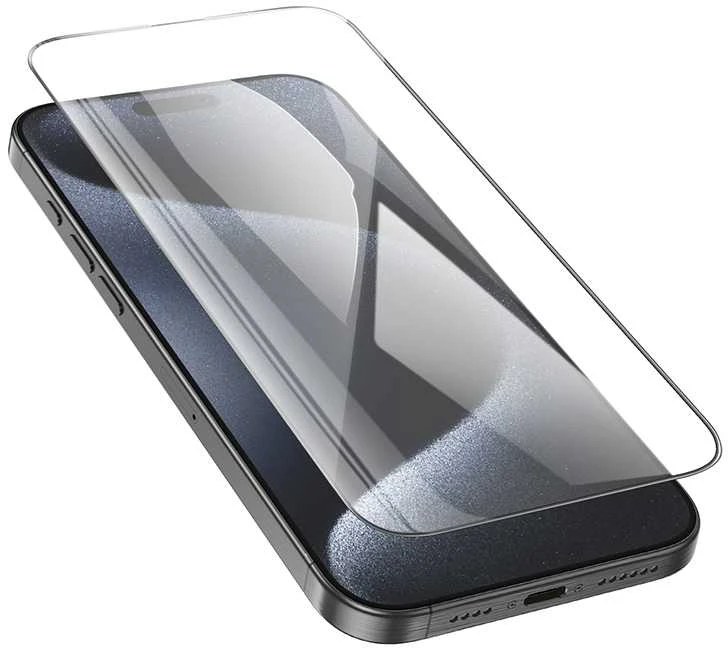 Borofone Apsauginis stiklas BF6 Diamond Armor Full Screen HD skirtas Apple iPhone 16 Pro Max – 10 vnt