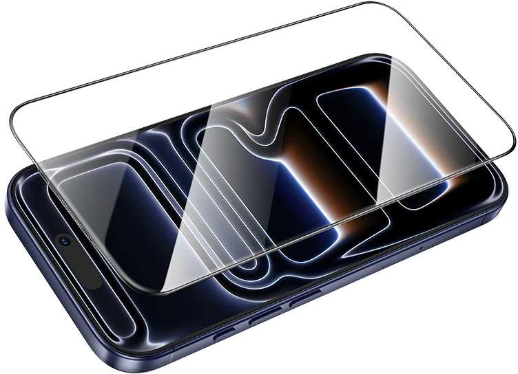 PIECES Borofone Apsauginis stiklas BF6 Diamond Armor visam ekranui HD, skirtas iPhone 17 Pro Max – 10 vnt.