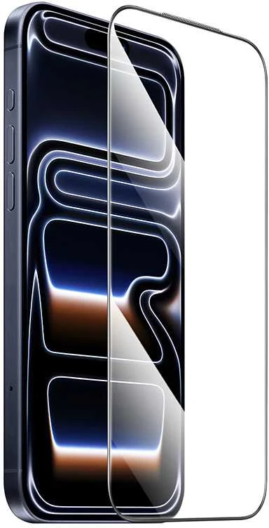 PIECES Borofone Apsauginis stiklas BF6 Diamond Armor Full Screen HD, skirtas iPhone 17 Pro – 10 vnt.