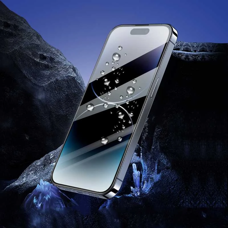 Borofone Apsauginis stiklas BF6 Diamond Armor Full Screen HD, skirtas iPhone 14 Pro – 10 vnt.
