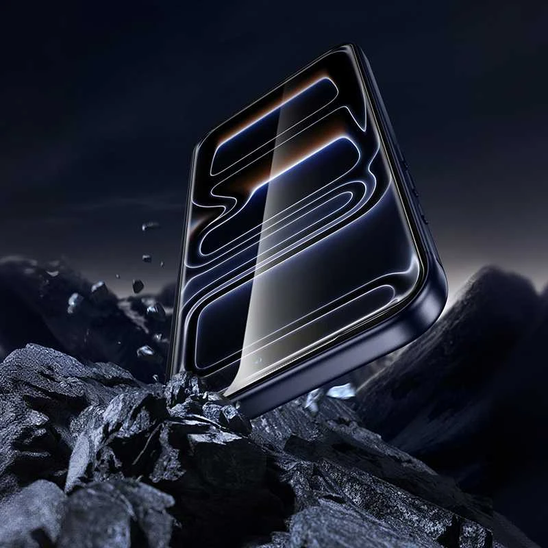 Borofone Apsauginis stiklas BF6 Diamond Armor Full Screen HD, skirtas iPhone 17 Air – 10 vnt.