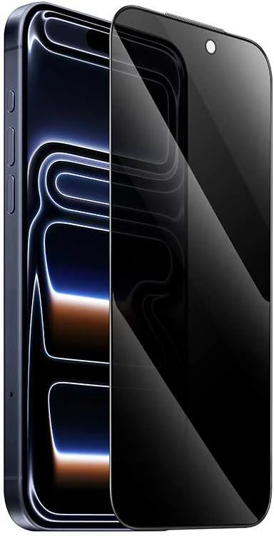 „Borofone“ apsauginis stiklas BF7 Diamond Armor viso ekrano apsauga nuo šnipinėjimo, skirtas „Apple iPhone 17 Air“ (10 vnt.)