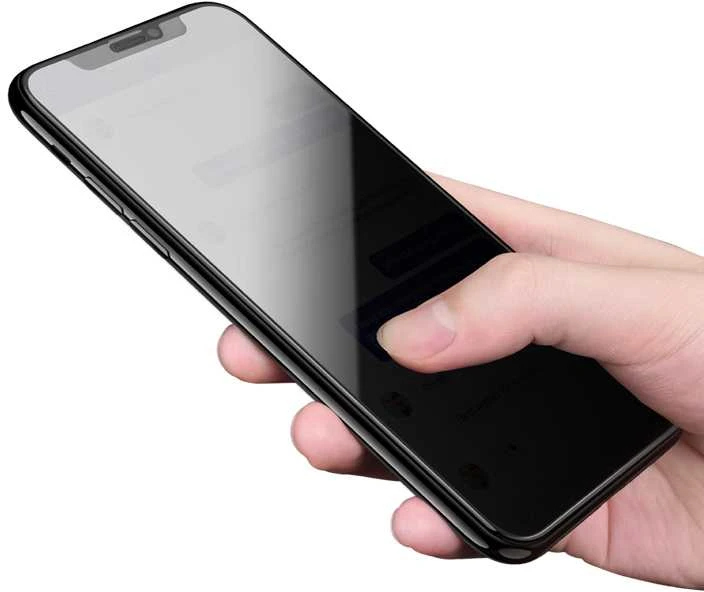 Borofone Apsauginis stiklas BF7 Diamond Armor Full Screen Anti-spy, skirtas iPhone X/XS/11 Pro – 10 vnt.