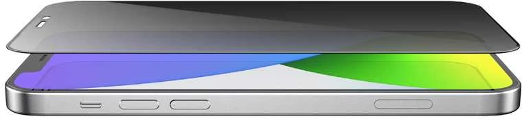 Borofone Apsauginis stiklas BF7 Diamond Armor Full Screen Anti-spy, skirtas iPhone 12 Pro Max – 10 vnt.