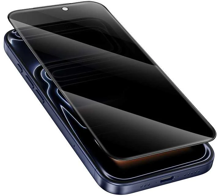 „Borofone“ apsauginis stiklas BF7 Diamond Armor viso ekrano apsauga nuo šnipinėjimo, skirtas „Apple iPhone 17 Air“ (10 vnt.)