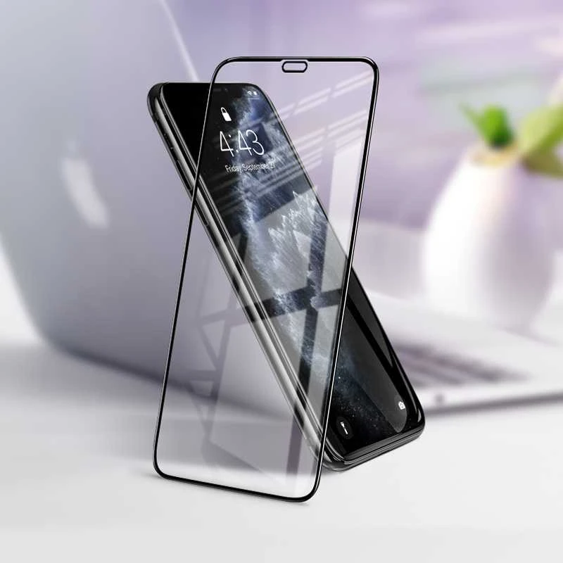 Borofone Apsauginis stiklas BF8 Diamond Armor Full Screen 5D Large Arc, skirtas iPhone X/XS/11 Pro – 10 vnt.