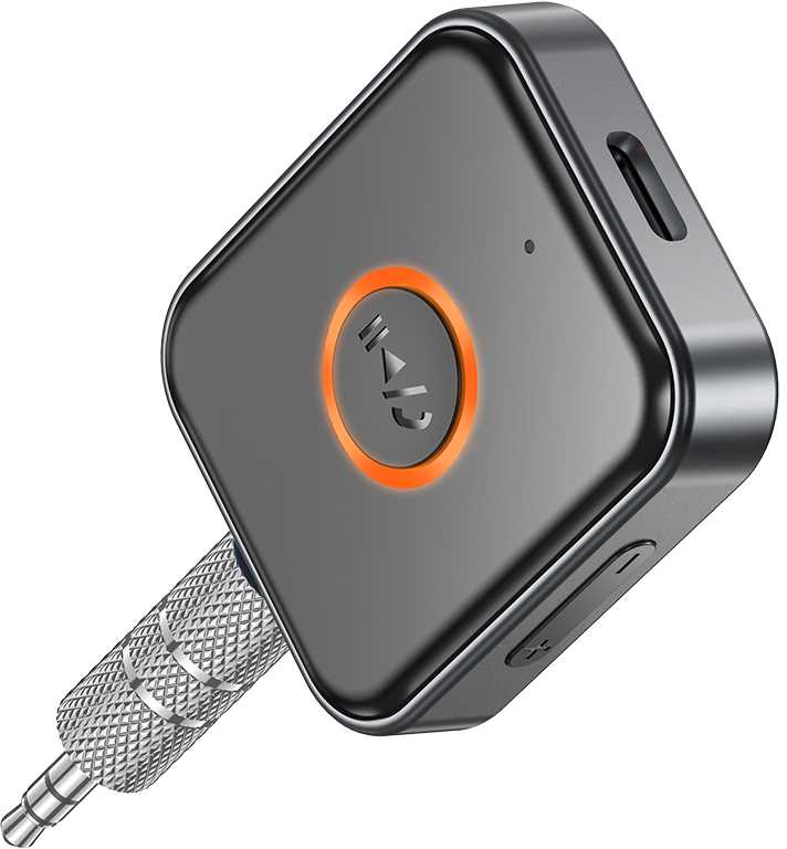 Borofone Audio Bluetooth Receiver AUX BC555 Suave juodos spalvos