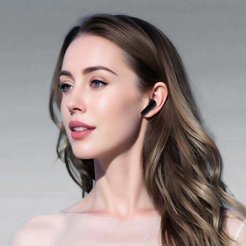 Oem Borofone ausinės Bluetooth TWS FQ9 Peaceful juodos spalvos