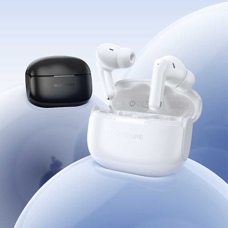 Oem Borofone ausinės Bluetooth TWS FQ9 Peaceful juodos spalvos