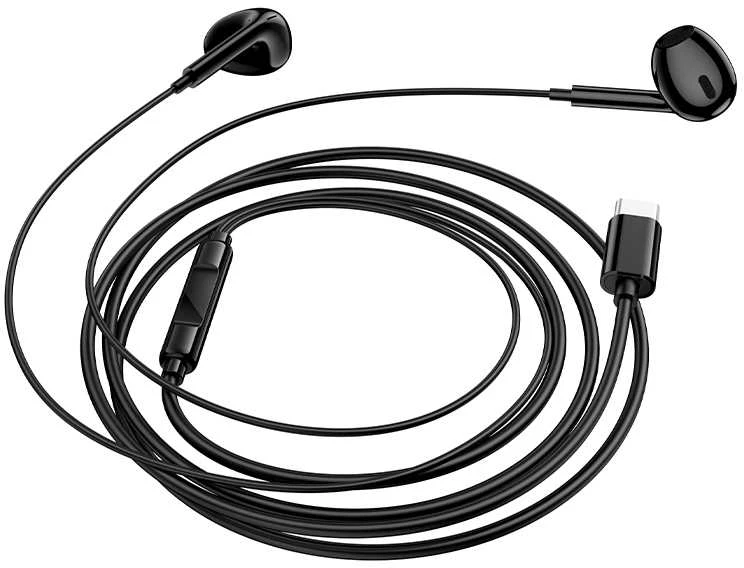 Oem Borofone ausinės BM100 Max Fuente su mikrofonu Typ C (DAC) juodos spalvos