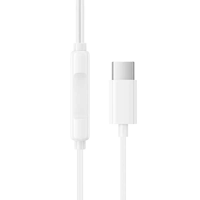 Oem Borofone ausinės BM100 Pro Fuente su mikrofonu Typ C (DAC) baltos spalvos