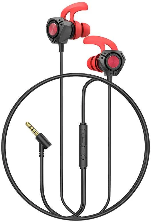 Oem Borofone Ausinės BM81 Happy žaidimams su mikrofonu juodas