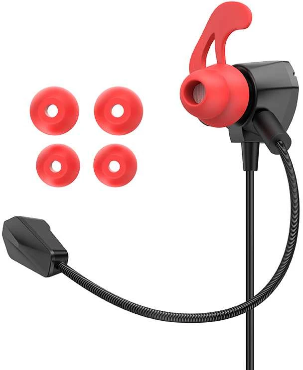 Oem Borofone Ausinės BM81 Happy žaidimams su mikrofonu juodas