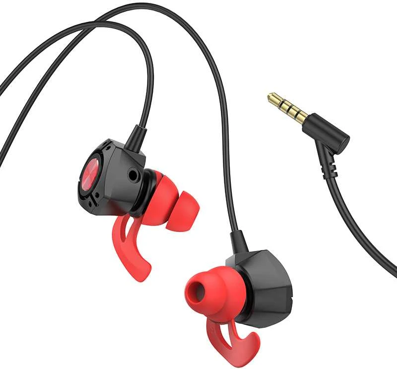Oem Borofone Ausinės BM81 Happy žaidimams su mikrofonu juodas