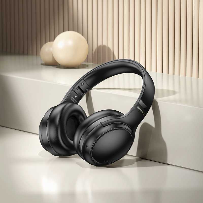 Oem Borofone Ausinės BO29 Fascinador bluetooth juodos spalvos