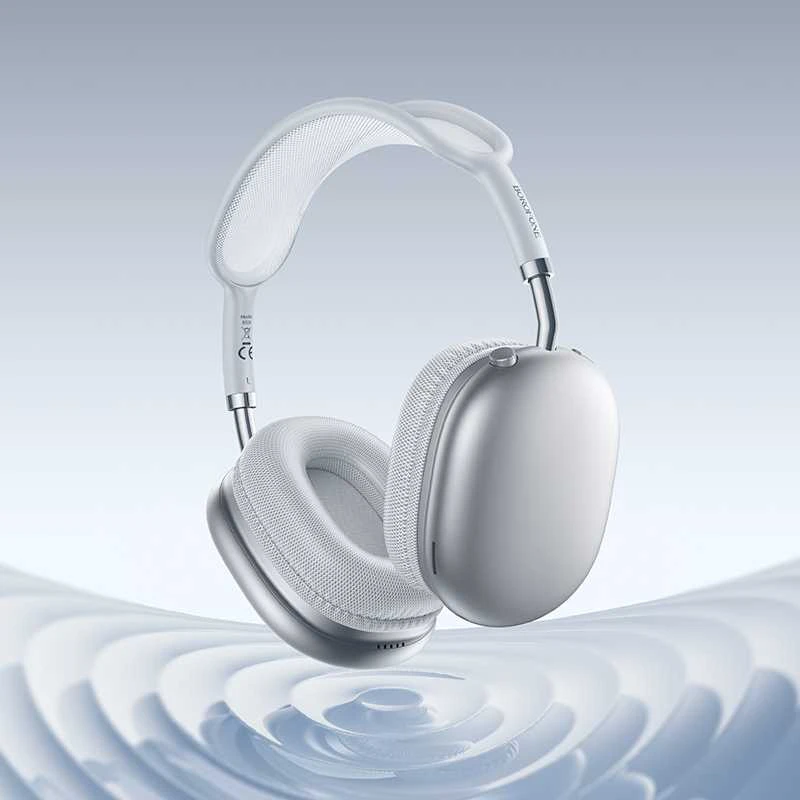 Borofone Ausinės BO36 Tone bluetooth sidabrinis