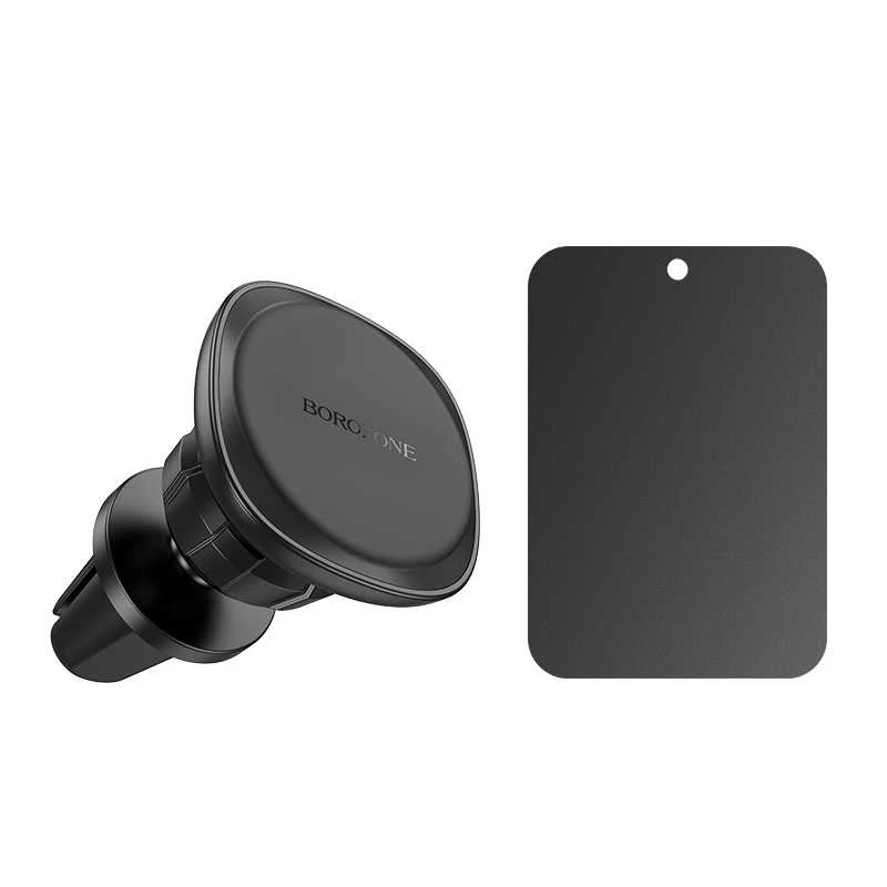 Borofone automobilinis laikiklis BH102 Cloud magnetinis to air vent juodos spalvos
