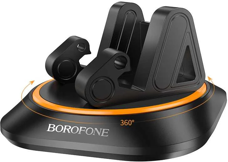 Borofone automobilinis laikiklis BH116 Vicktory skirtas deski juodos spalvos