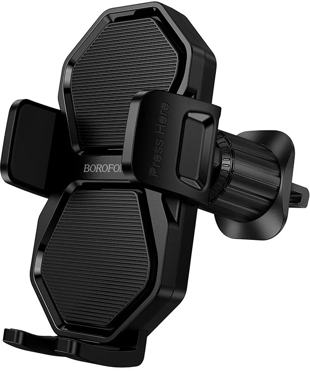 Borofone automobilinis laikiklis BH145 Lake į ventiliacijos groteles, juodas