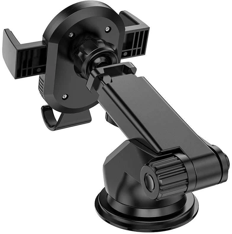 Borofone automobilinis laikiklis BH39 Amazing Bay with suction cup juodos spalvos