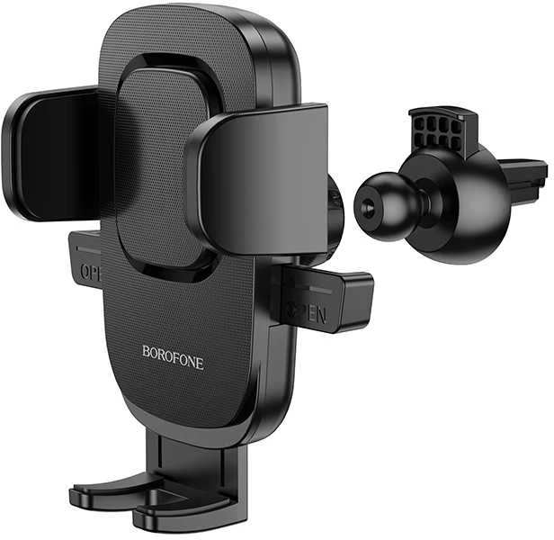 Borofone automobilinis laikiklis BH69 air vent mount juodos spalvos