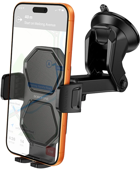 Borofone Car holder BH146 Lake push-type car holder(center console)