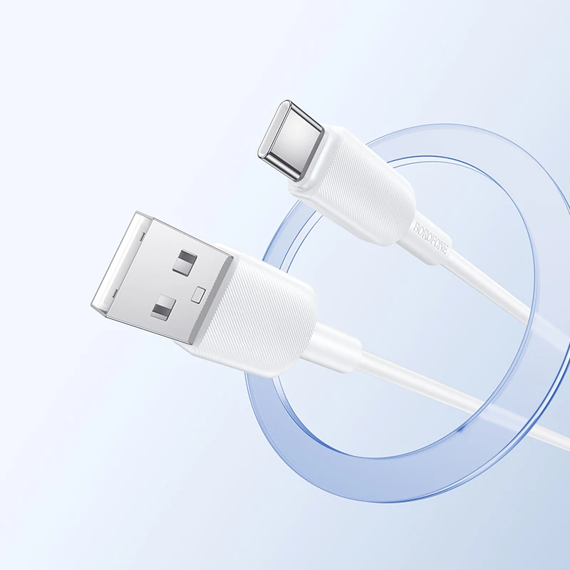 Borofone Kabelis BX127 Regalo – USB į C tipo – 1 metras baltas /20 vnt./dėžutė/