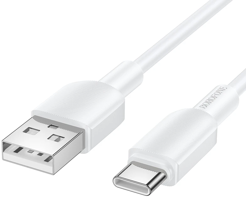 Borofone Kabelis BX127 Regalo – USB į C tipo – 1 metras baltas /20 vnt./dėžutė/