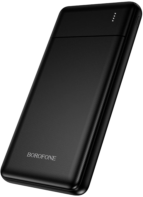 Borofone Power Bank 10000mAh BJ88 Clever – 2xUSB – juodos spalvos