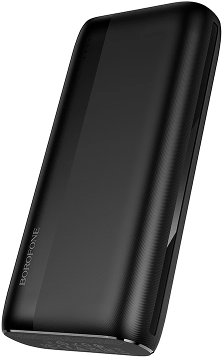 Borofone Power Bank 20000mAh BJ86 Victoria – 2xUSB – juodos spalvos