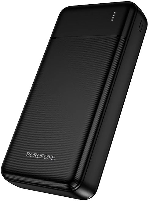 Borofone Power Bank 20000mAh BJ88A Clever – 2xUSB – juodos spalvos