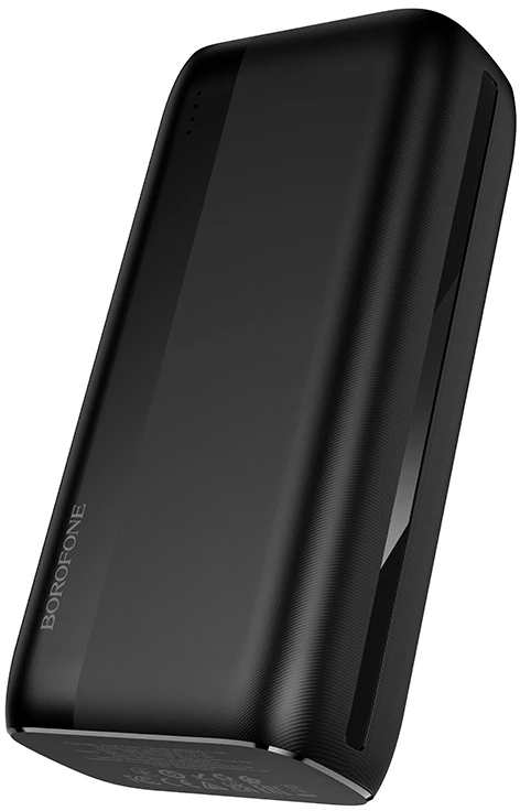 Borofone Power Bank 30000mAh BJ86A Victoria – 2xUSB – juodos spalvos