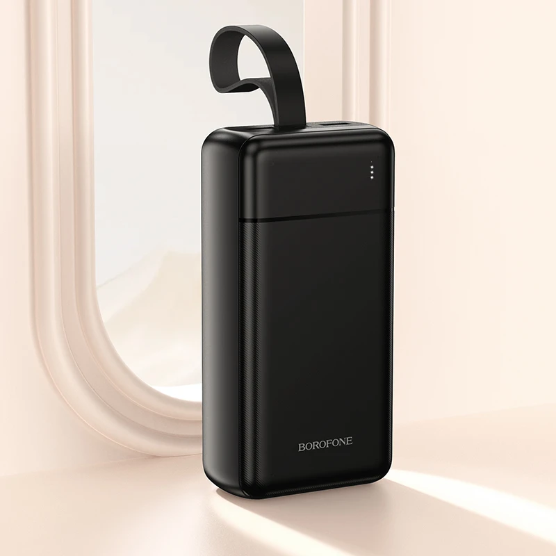 Borofone Power Bank 30000mAh BJ88B Clever – 2xUSB – juodos spalvos