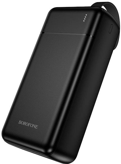 Borofone Power Bank 30000mAh BJ88B Clever – 2xUSB – juodos spalvos