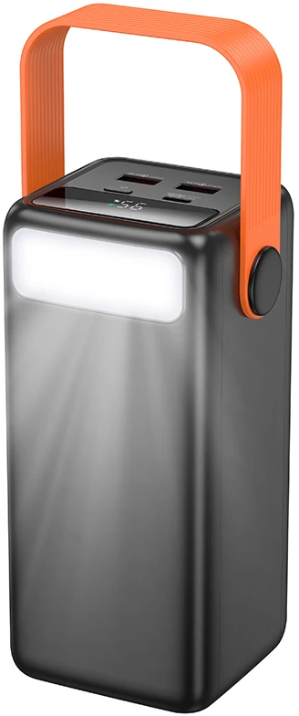 Išorinė baterija Power Bank Borofone BJ66A 22.5W+PD20W 50000mAh juoda