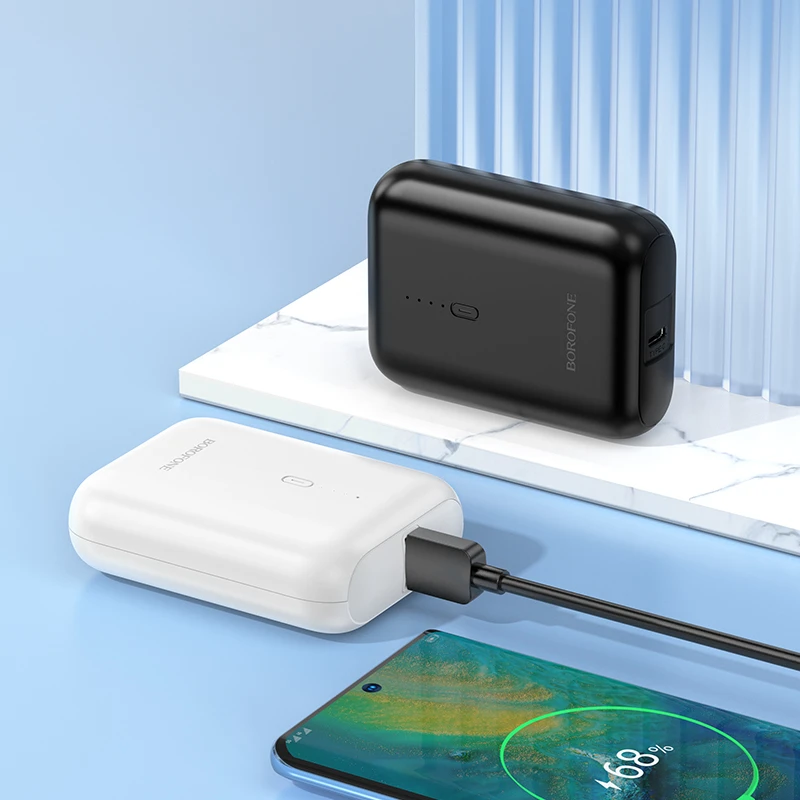 Oem Borofone Power Bank 5000mAh BJ81 Stability – USB – juodos spalvos