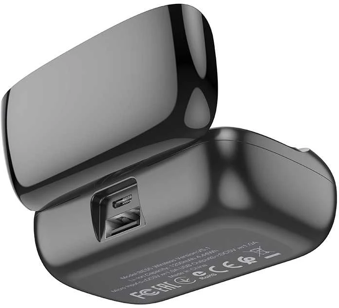 Oem Borofone TWS Bluetooth Ausinės BE55 Perfect juodos spalvos