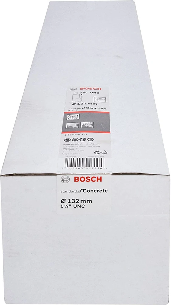 Grąžtas Bosch Deim.karūna drėgnam gręž 132x450mm,1 1/4"