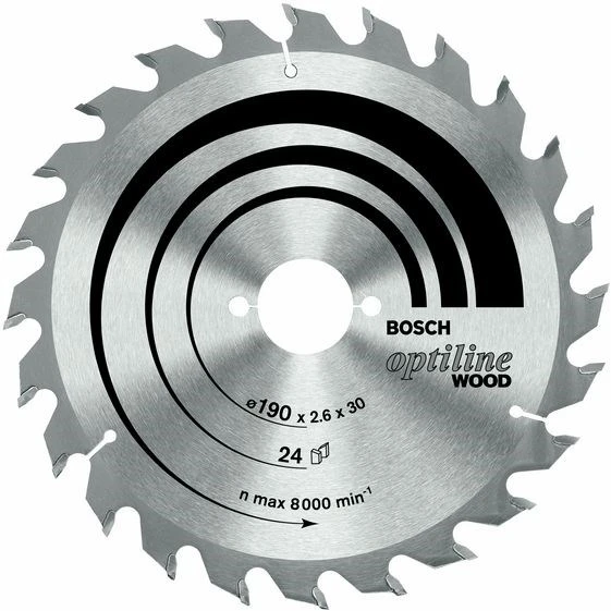 Bosch Disk.pjūkl.diskas 190x30 Optiline Wood