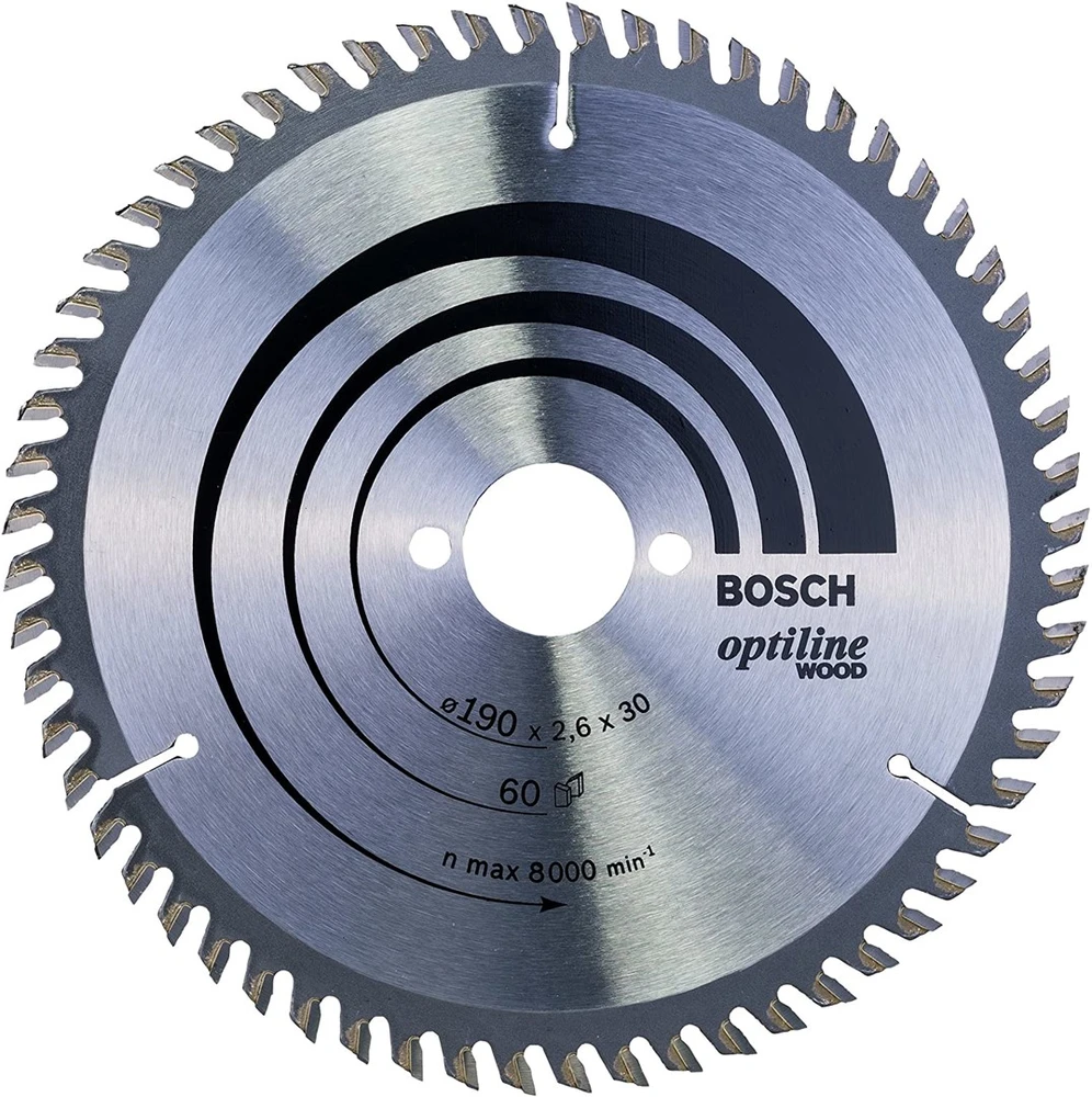 Bosch Disk.pjūkl.diskas 190x30 Optiline Wood