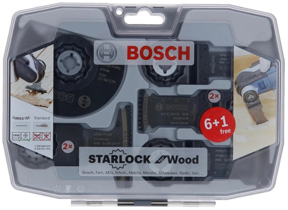 Priedų rinkinys Bosch 2607017324; 3 vnt.