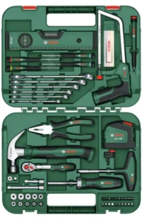 Bosch Mechaniniai įrankiai rinkinys, 64-vnt.