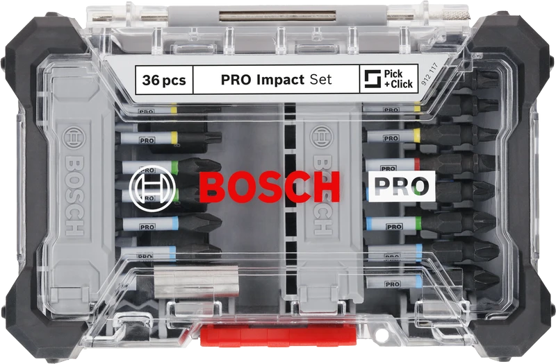 Bosch 36 dalių antgalių kompl. PRO Impact