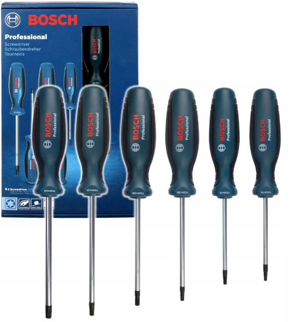 Bosch Torx atsuktuvų rinkinys 6 vnt