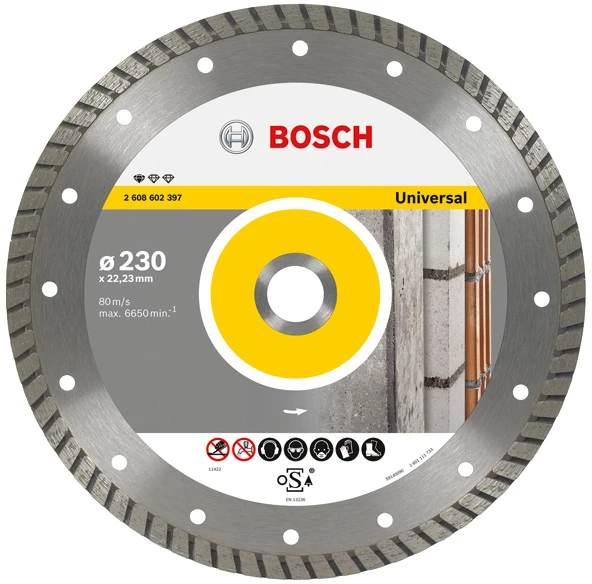 Bosch Deimant.pjov.diskas * UNIVERSAL 125mm;22,23mm